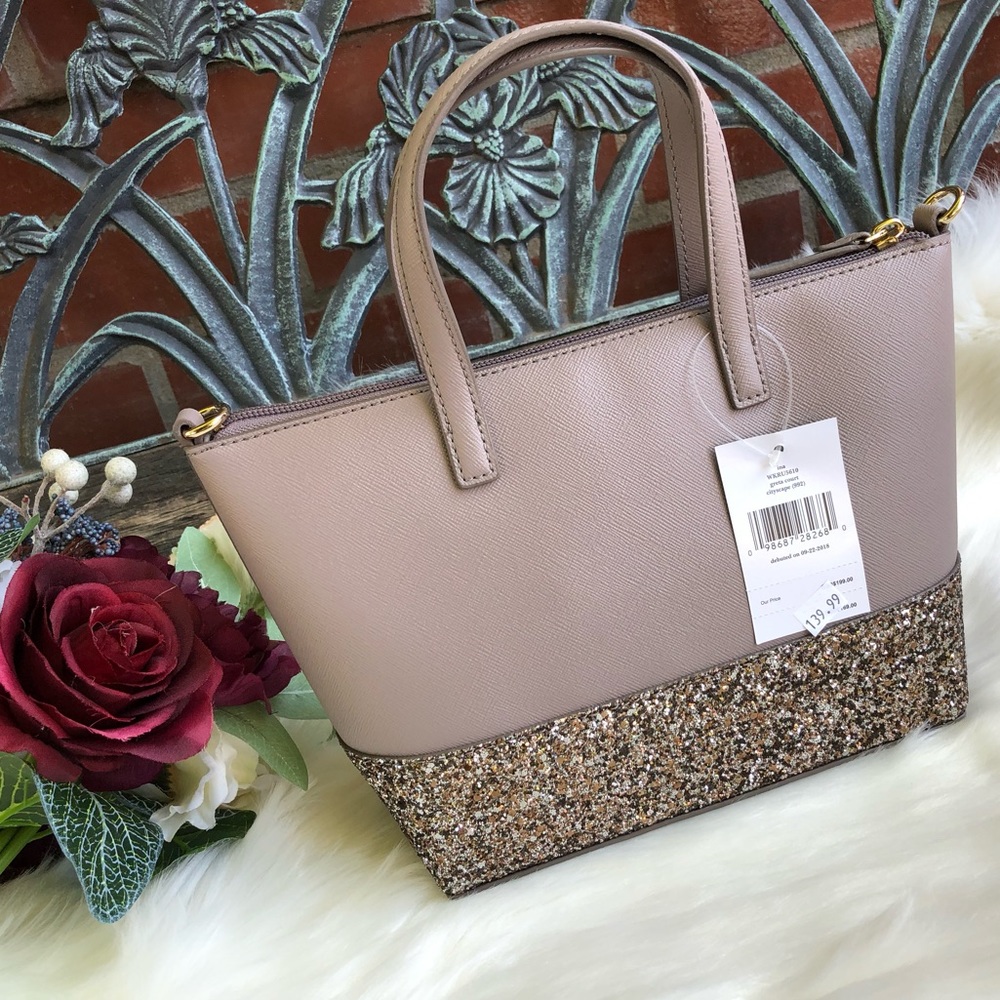 🎀🎀Kate Spade Greta Court Ina Glitter Crossbody - Picture 6 of 8